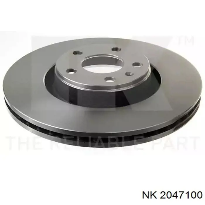2047100 NK диск тормозной передний