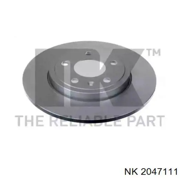 2047111 NK диск тормозной задний