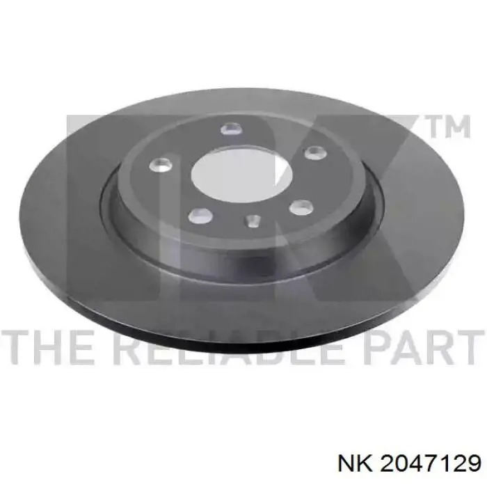2047129 NK диск тормозной задний
