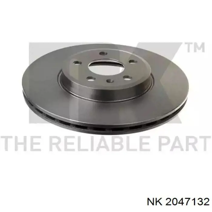2047132 NK диск тормозной передний