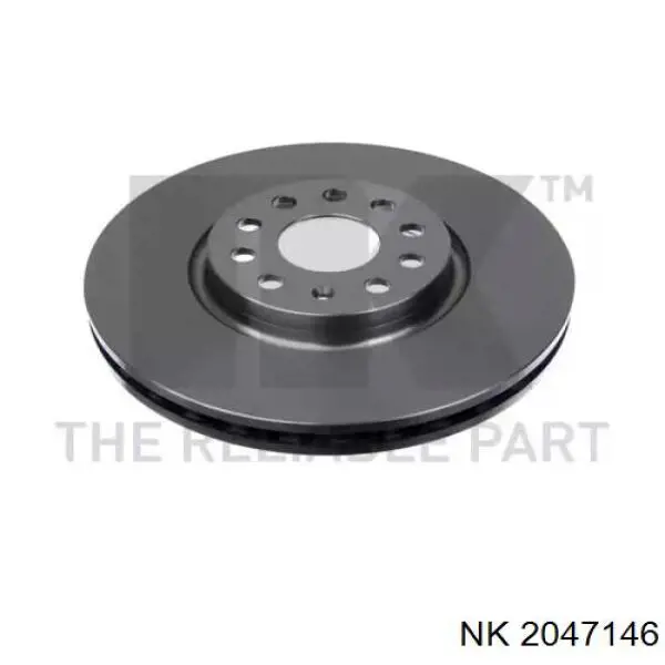 2047146 NK диск тормозной передний