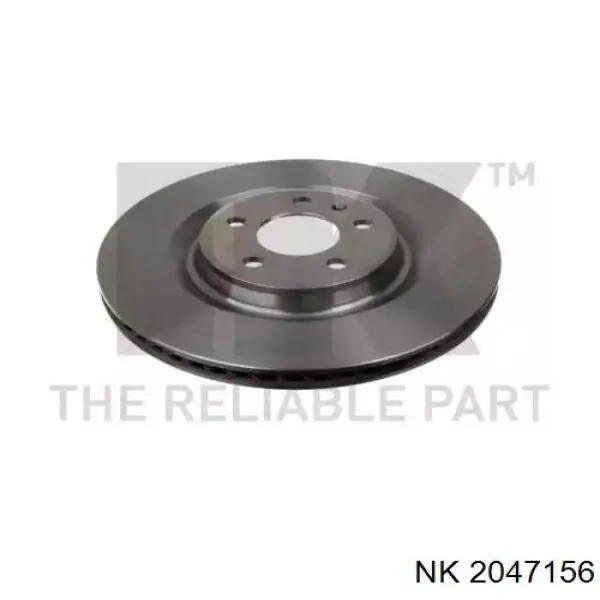 2047156 NK диск тормозной задний