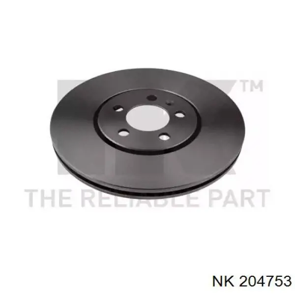 204753 NK диск тормозной передний