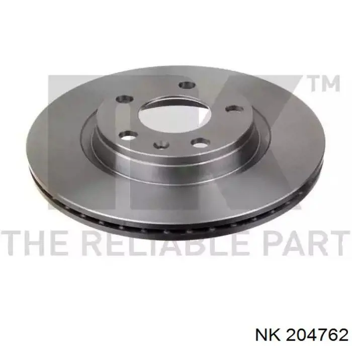 204762 NK диск тормозной передний
