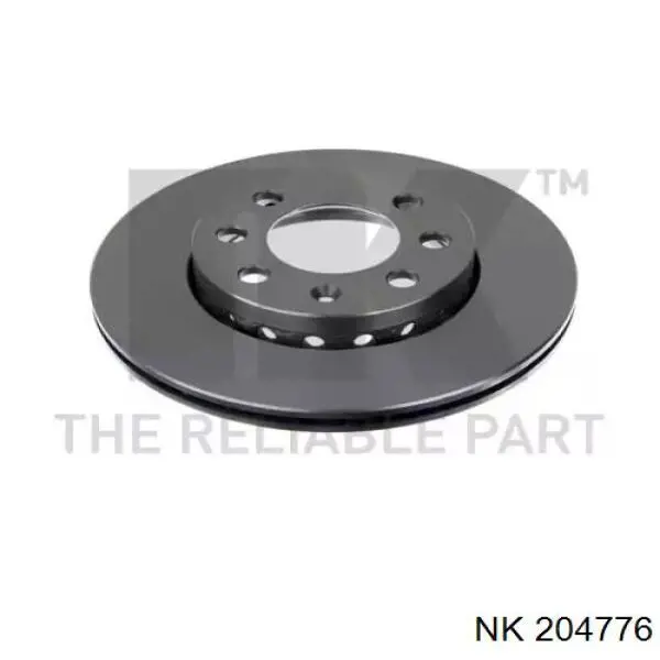 204776 NK диск тормозной передний