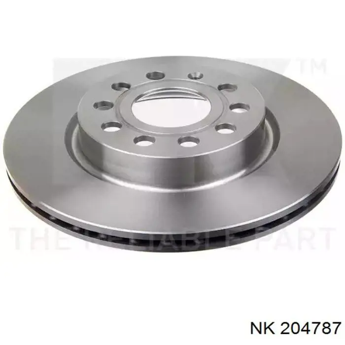 204787 NK диск тормозной передний
