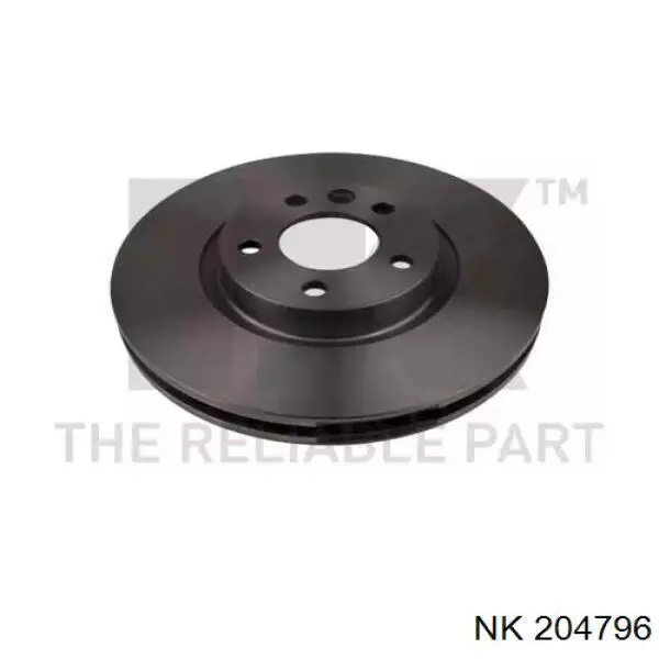 204796 NK диск тормозной передний