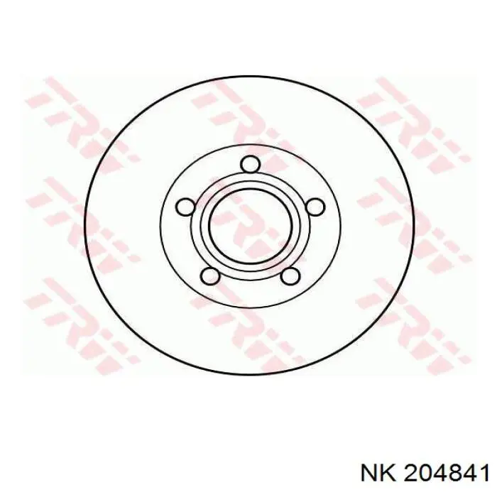 Передний тормозной диск NK 204841