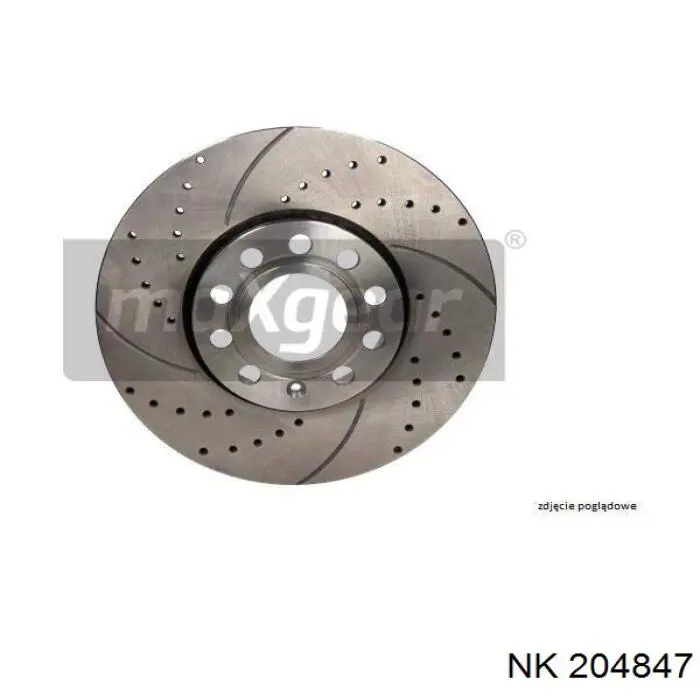 Задний дисковый тормоз NK 204847