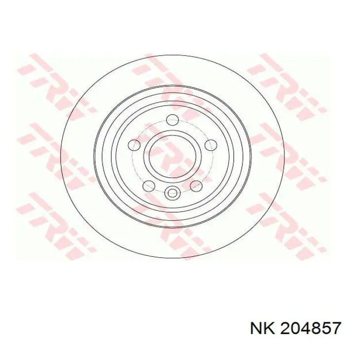 204857 NK Дисковый тормоз