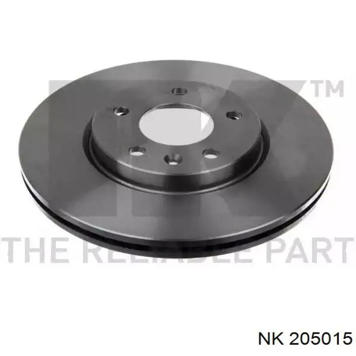 205015 NK диск тормозной передний