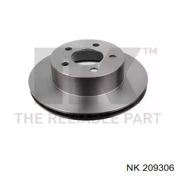 209306 NK диск тормозной передний
