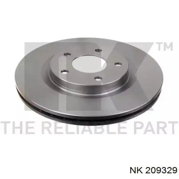 209329 NK диск тормозной передний