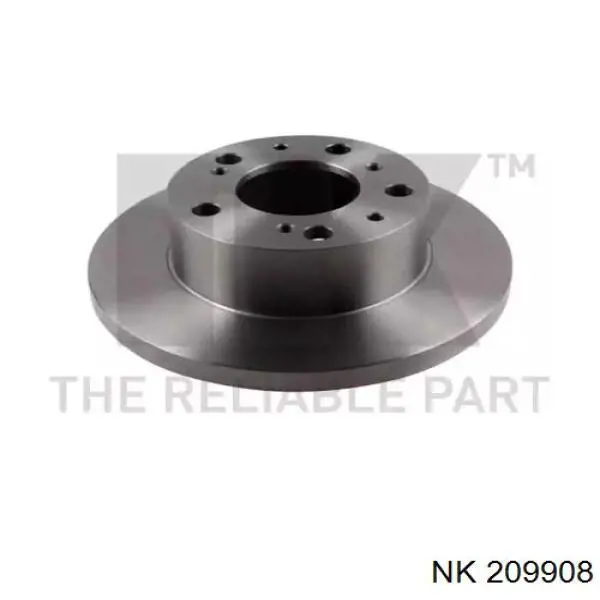 209908 NK диск тормозной передний