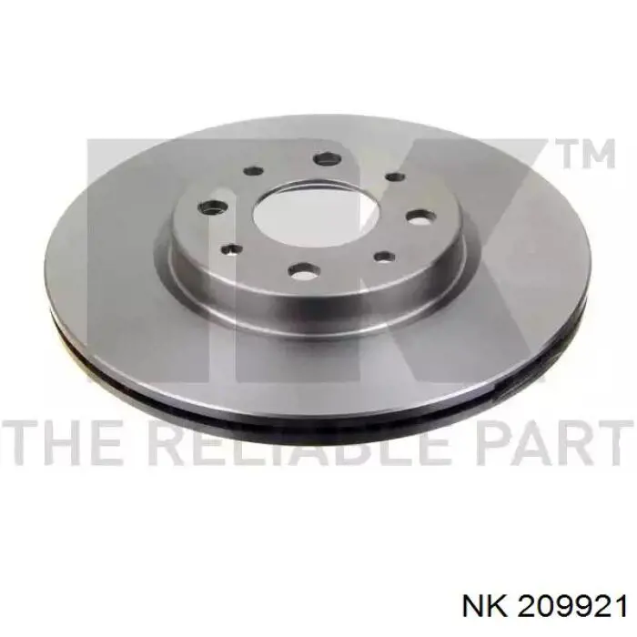 209921 NK диск тормозной передний