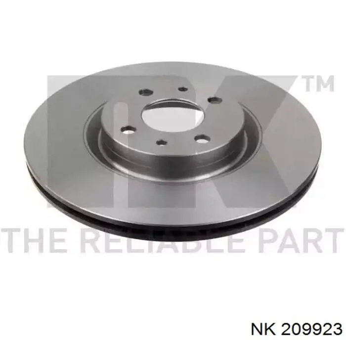 209923 NK диск тормозной передний
