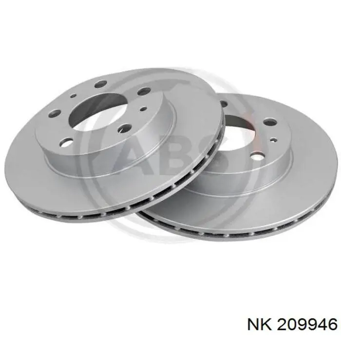 Передний тормозной диск NK 209946