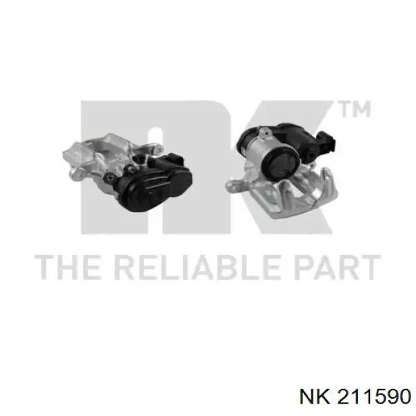 JBC0970 Kamoka Суппорт тормозной задний правый