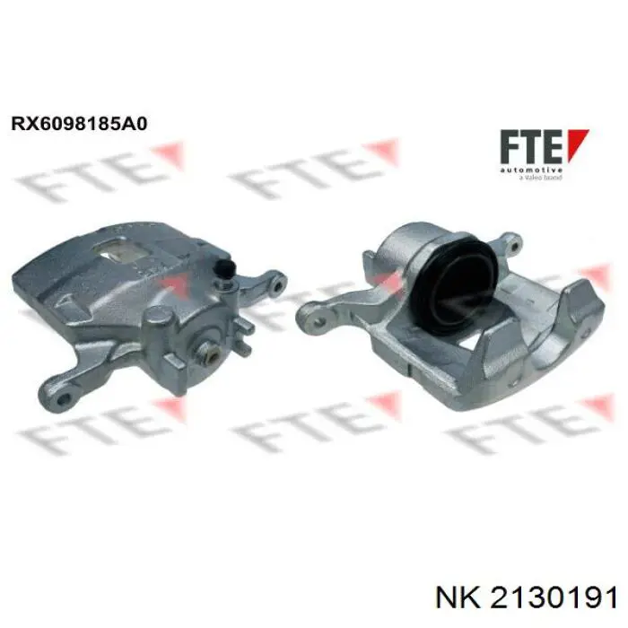 Купить 2130191 NK Суппорт тормозной передний левый
