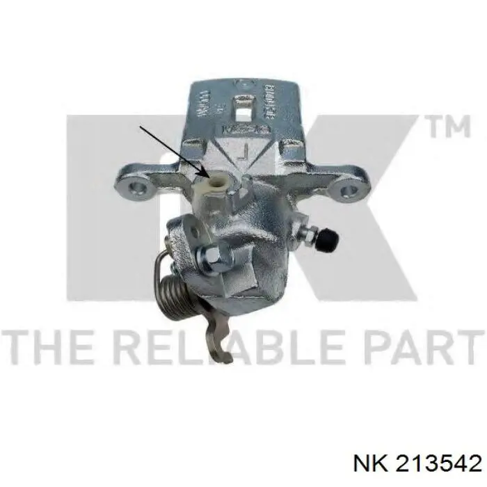 Тормозной суппорт правый задний NK 213542 цена, от 42.18 USD