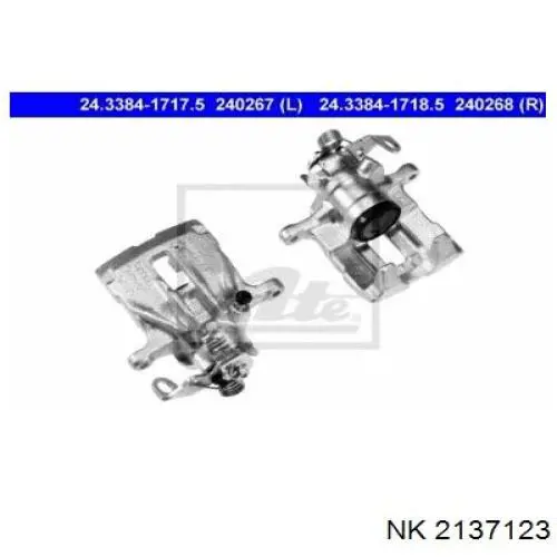 Купить 2137123 NK Суппорт задний левый