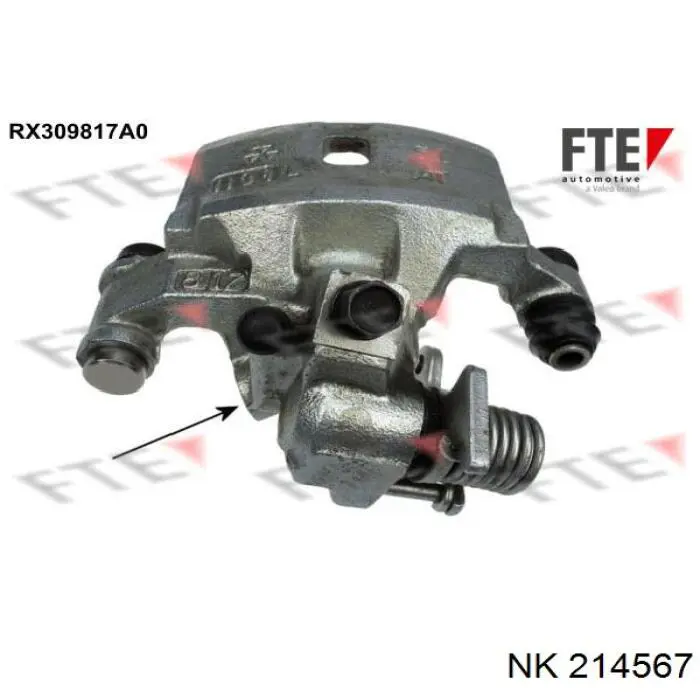 Задний левый суппорт NK 214567 цена, от 66.47 USD