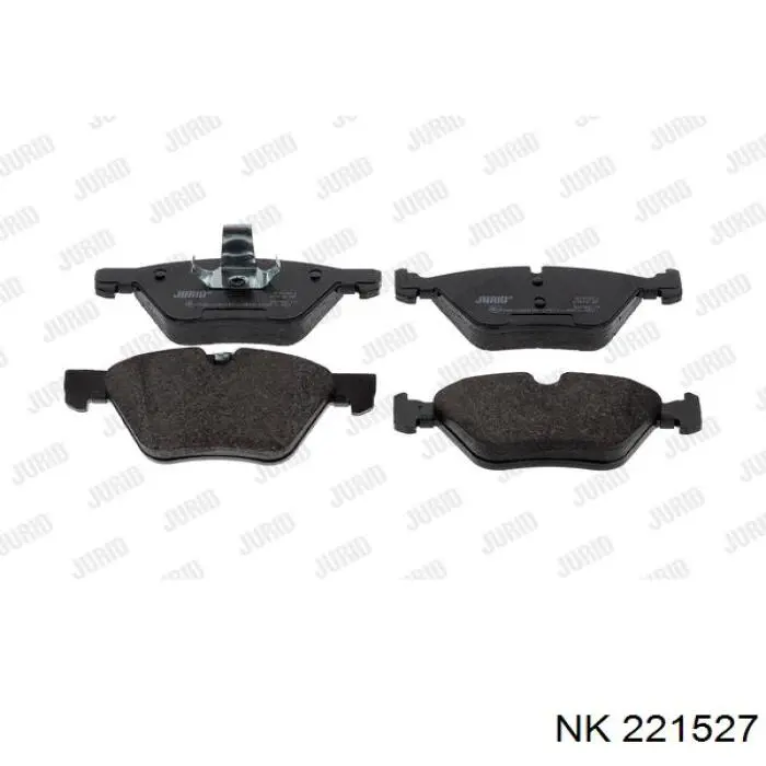Колодки тормозные передние дисковые NK 221527