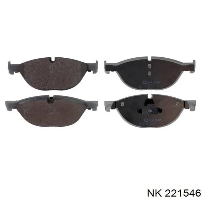 Передние тормозные колодки 221546 NK