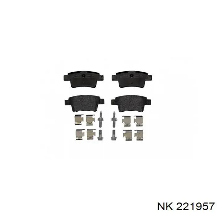 Колодки дисковые  NK 221957 цена, от 18.97 USD