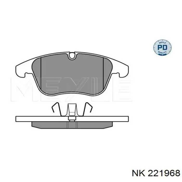 Колодки NK 221968 цена, от 30.93 USD