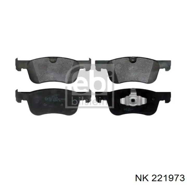 Колодки NK 221973 цена, от 41.12 USD