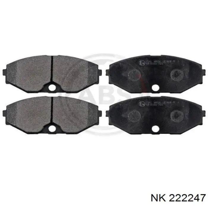 Колодки NK 222247 цена, от 22.91 USD