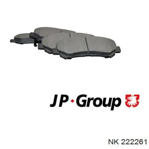 Купить 222261 NK Колодки тормозные