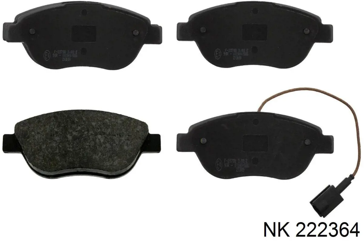 Колодки NK 222364 цена, от 21.11 USD