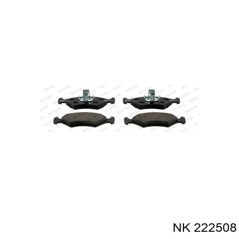 Передние тормозные колодки 222508 NK