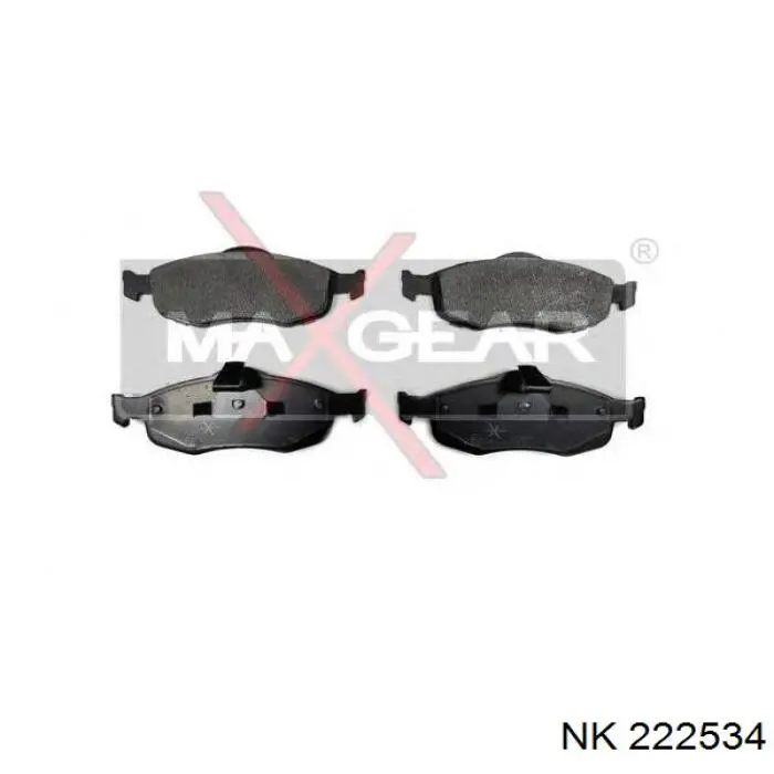Колодки NK 222534 цена, от 19.30 USD