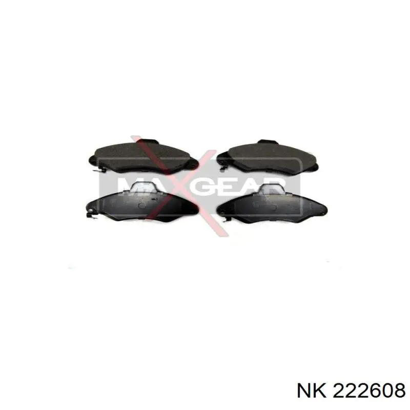 Задние дисковые колодки NK 222608