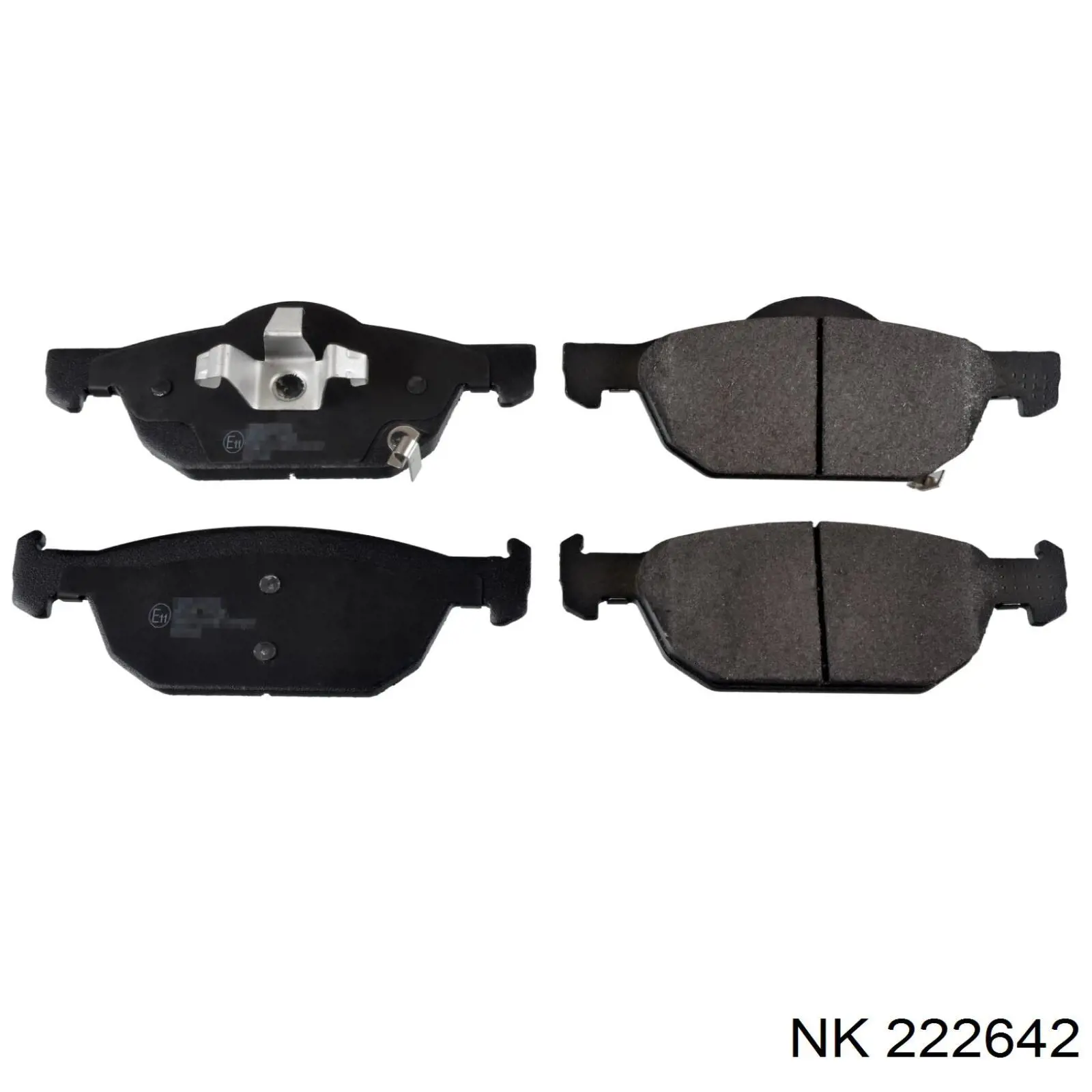 Колодки NK 222642 цена, от 27.48 USD