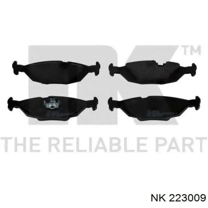 Задние дисковые колодки NK 223009