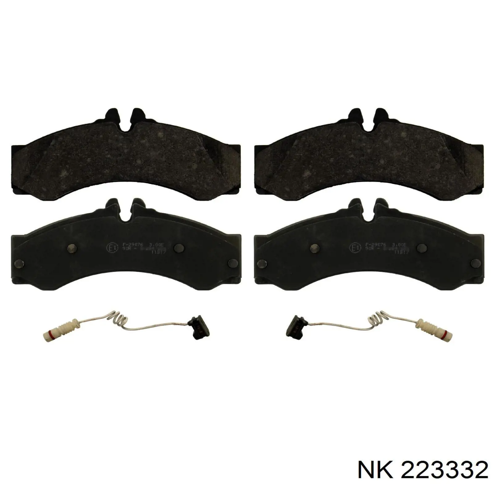 Купить 223332 NK Колодки тормозные