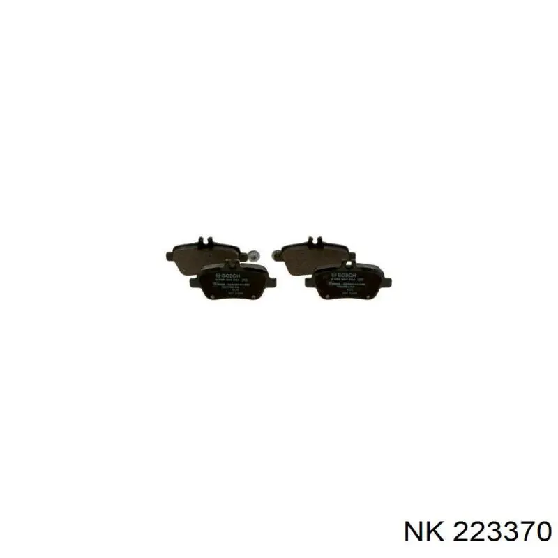 Задние тормозные колодки 223370 NK
