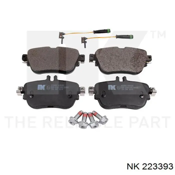 223393 NK Колодки передние