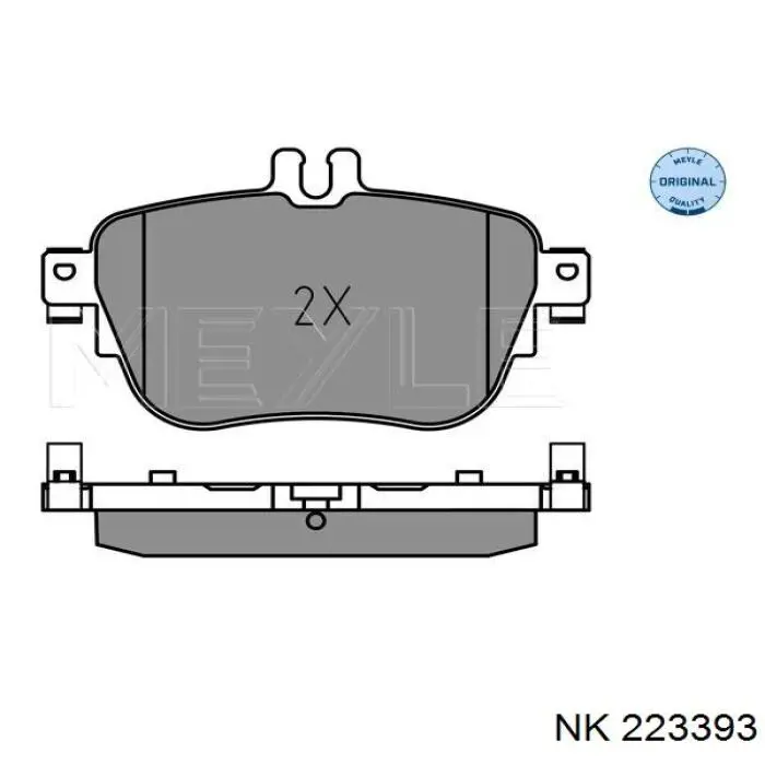 Купить 223393 NK Колодки тормозные