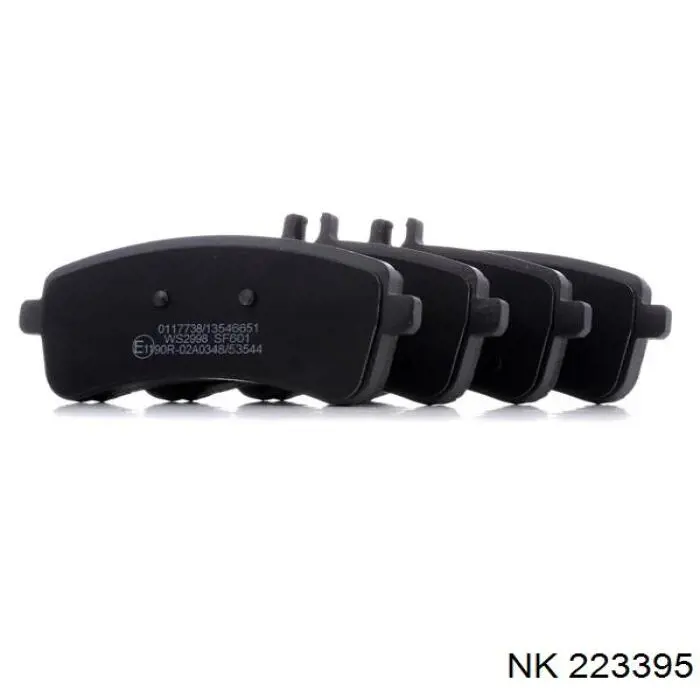 Купить 5SP2087 Samko Колодки тормозные задние, дисковые