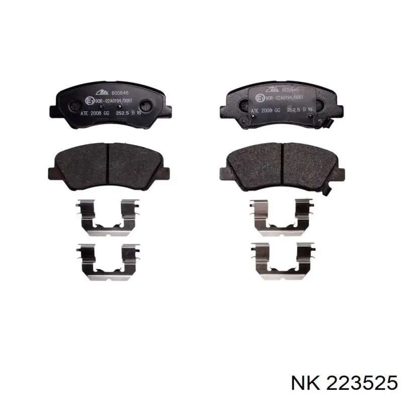 Колодки NK 223525 цена, от 21.31 USD