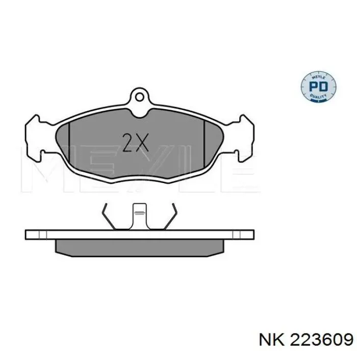 Колодки NK 223609 цена, от 10.17 USD