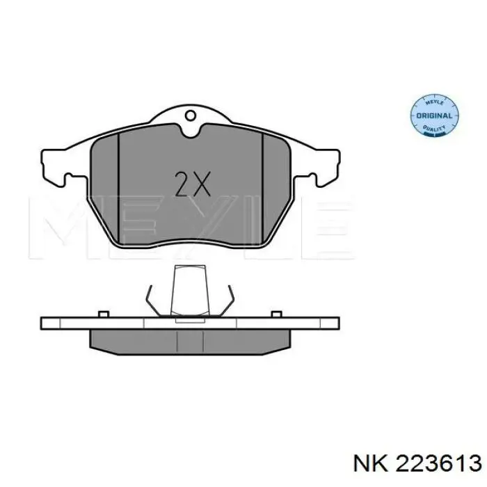 Передние тормозные колодки 223613 NK