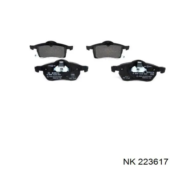 Передние тормозные колодки 223617 NK