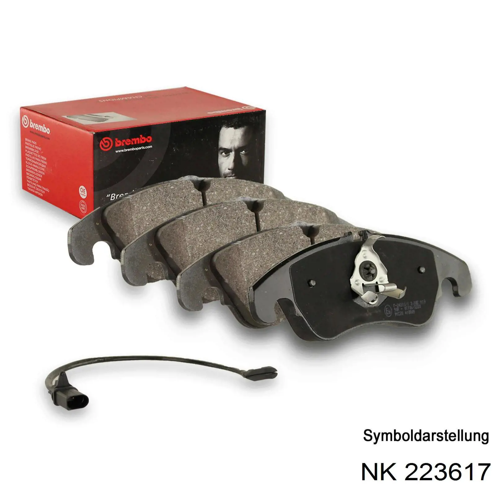 Купить 223617 NK Колодки тормозные
