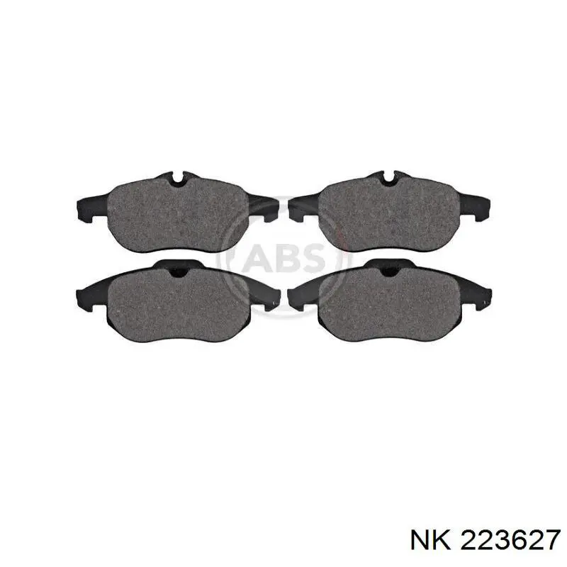 Задние дисковые колодки NK 223627